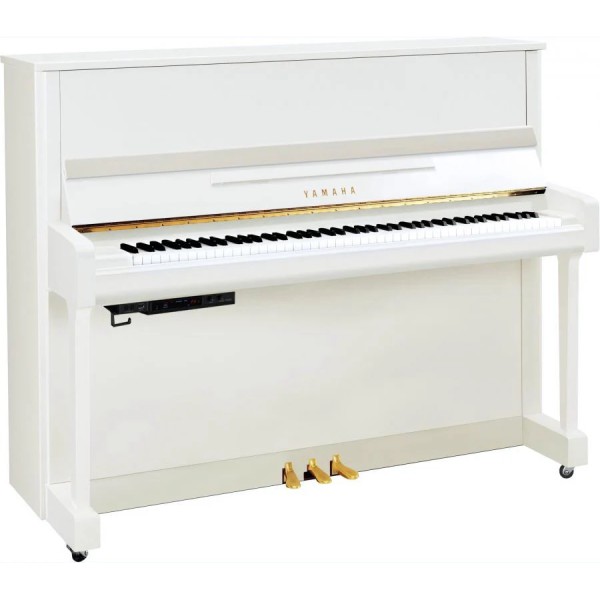 Yamaha B3ESC3PWH Silent Upright Piyano (Parlak Beyaz)