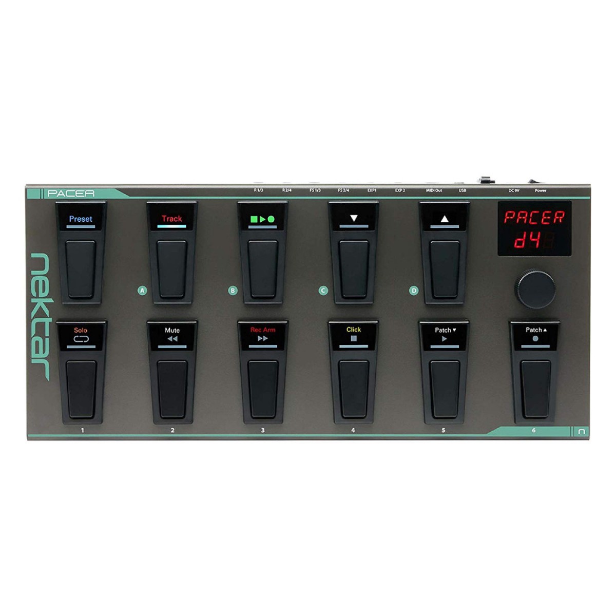 Nektar Pacer Midi Daw Footswitch Controller Nektar Pacer Midi Daw Footswitch Controller