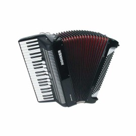 Hohner Bravo III 120 Akordiyon (Siyah)