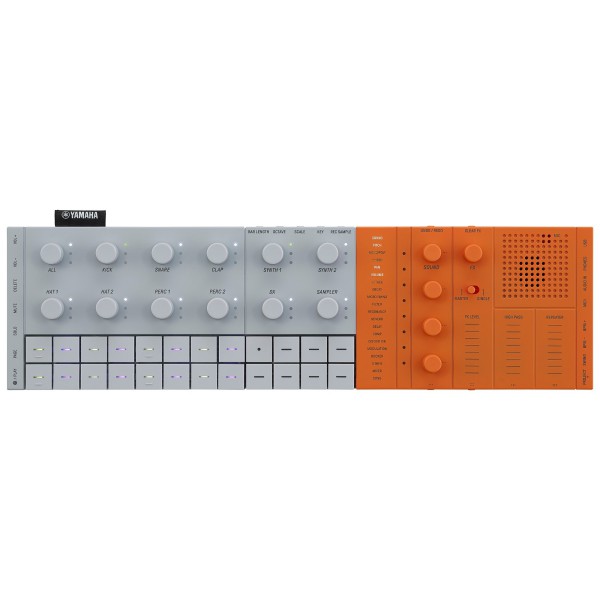 Yamaha Seqtrak Mobile Music Idea Station Synthesizer (Orange & Grey)