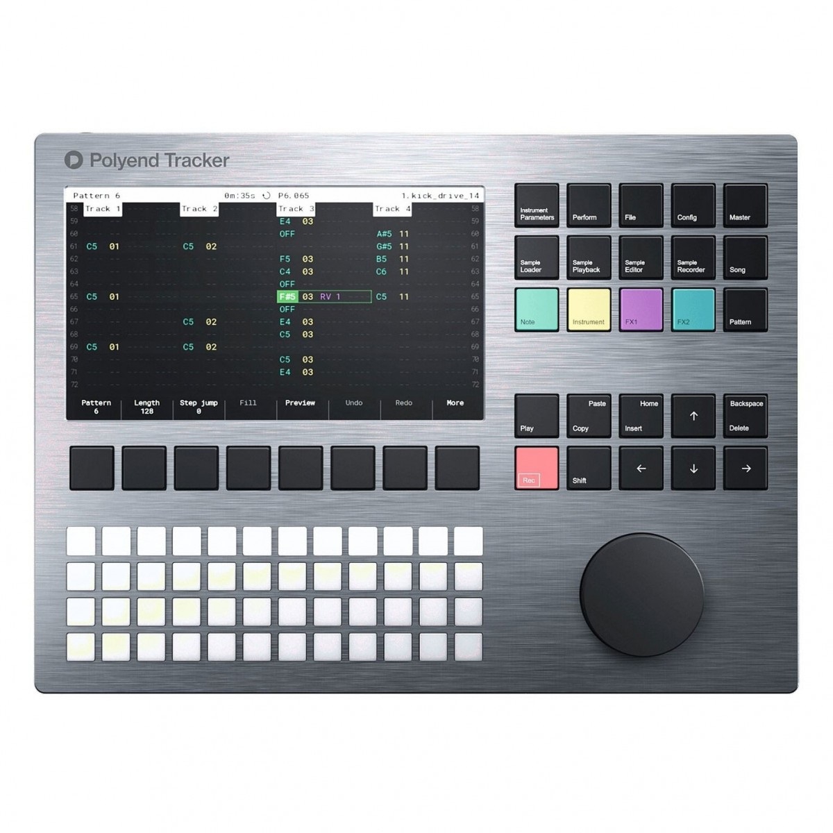 Polyend Tracker Sampler Wavetable Synthesizer & Sequencer (Silver Limited Edition) Polyend Tracker Sampler Wavetable Synthesizer & Sequencer (Silver Limited Edition)