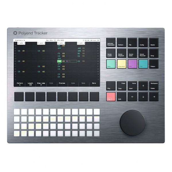 Polyend Tracker Sampler Wavetable Synthesizer & Sequencer (Silver Limited Edition)