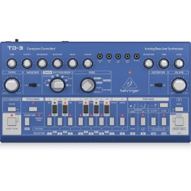 BEHRINGER TD-3-BU Analog Bass Line Synthesizer (Mavi)