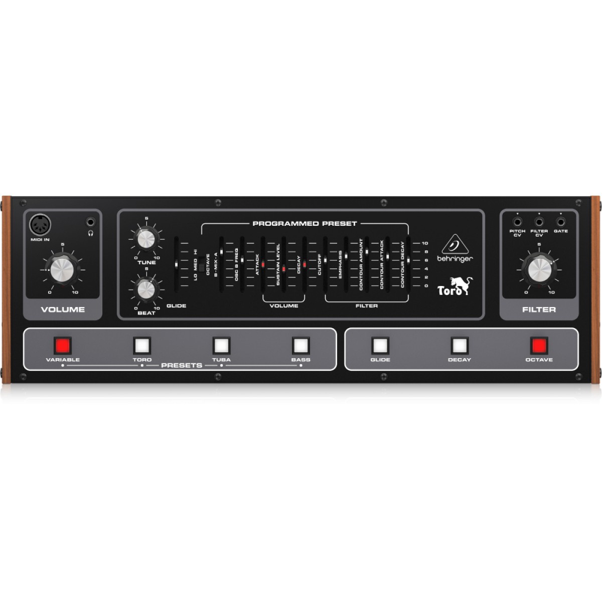 BEHRINGER TORO Klasik Analog Bas Synthesizer