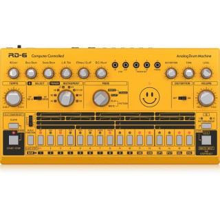 BEHRINGER RD-6-AM RHYTHM DESIGNER Analog Davul Makinesi (Sarı)