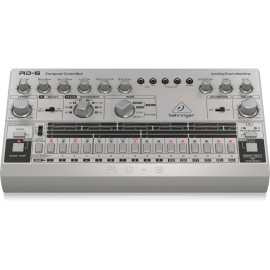 BEHRINGER RD-6-SR RHYTHM DESIGNER Analog Davul Makinesi (Gümüş Gri) BEHRINGER RD-6-SR RHYTHM DESIGNER Analog Davul Makinesi (Gümüş Gri)