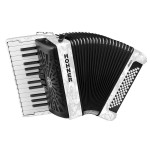 Hohner A16952 Bravo II 60 Akordiyon (Beyaz)