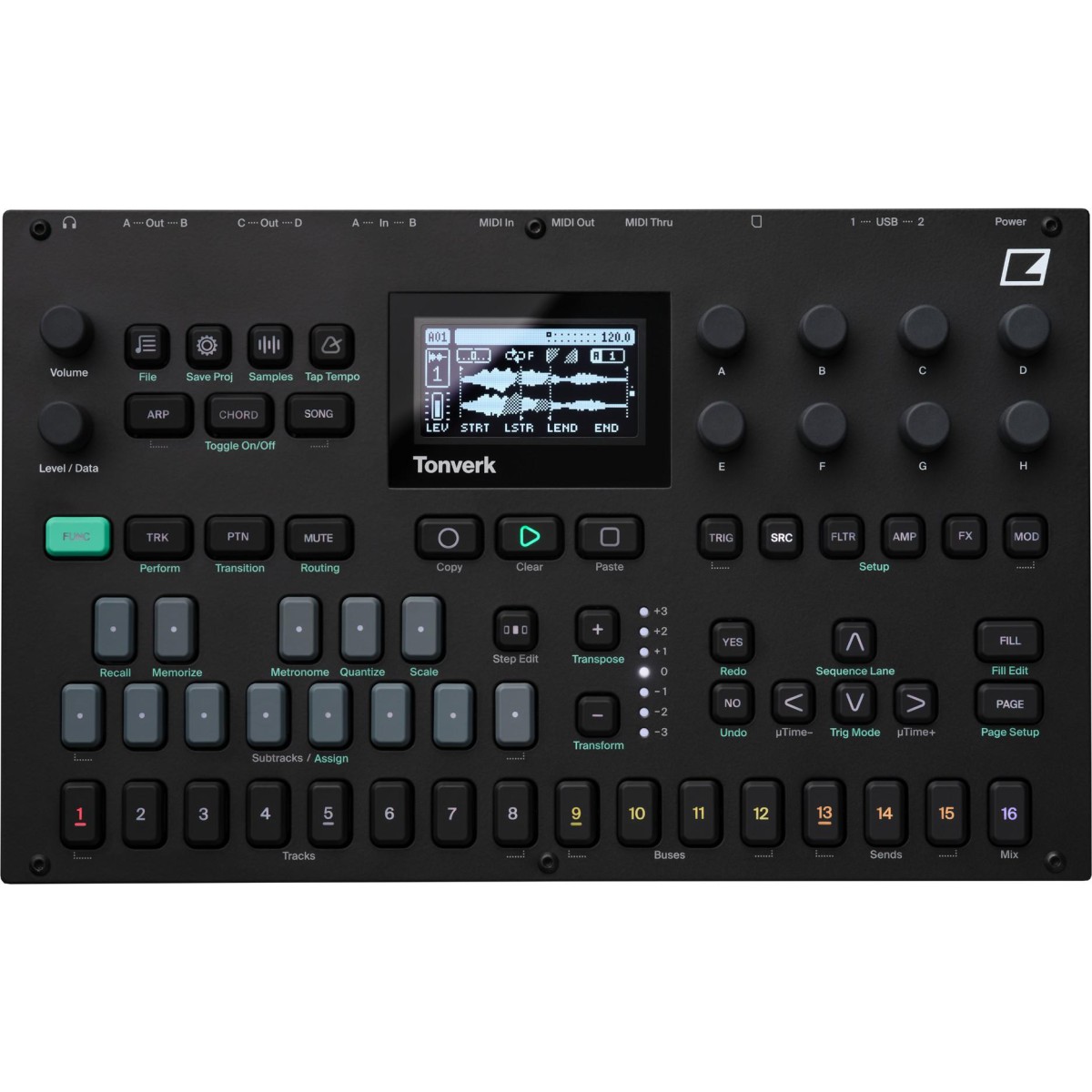 Elektron Tonverk MultiSampler & Ses Profesörü