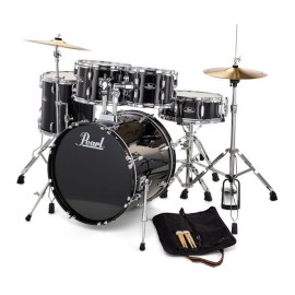 PEARL RS505C/C31 - Roadshow Jet Black 5 Parça (20B/10T/12T/14F/14S) Aksamlı & Zilli Akustik Davul Seti PEARL RS505C/C31 - Roadshow Jet Black 5 Parça (20B/10T/12T/14F/14S) Aksamlı & Zilli Akustik Davul Seti
