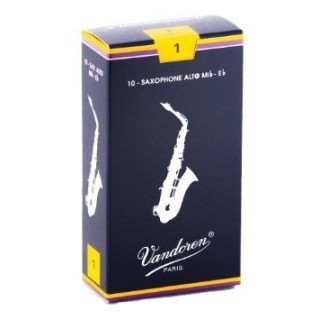 VANDOREN SR211 / 1 Numara Alto Saksafon Kamışı - 10lu Kutu