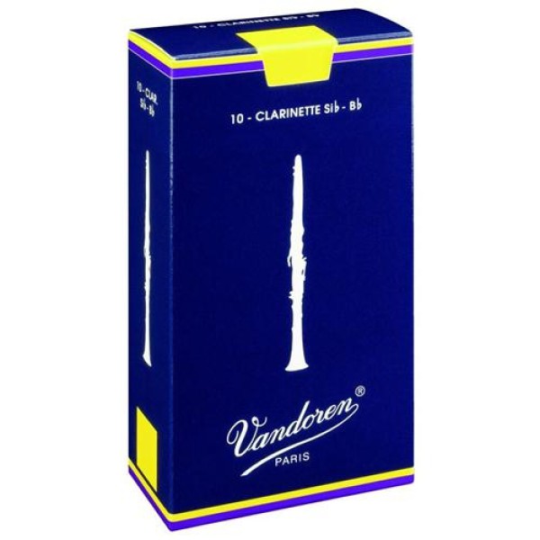 VANDOREN CR1125 / 2,5 Numara Mi Bemol Klarnet Kamışı - 10lu Kutu