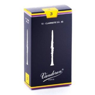 VANDOREN CR103 / 3 Numara Klarnet Kamışı - 10lu Kutu