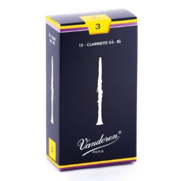 VANDOREN CR103 / 3 Numara Klarnet Kamışı - 10lu Kutu