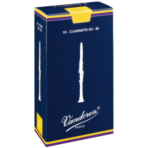 VANDOREN CR1025 / 2,5 Numara Klarnet Kamışı - 10lu Kutu