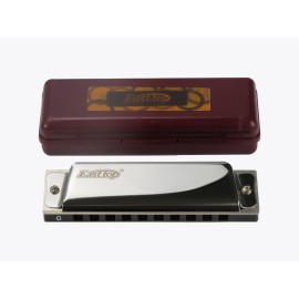 EAST TOP T10 Paslanmaz Çelik Gövde / 10 Delikli / Gümüş-Altın Renk Harmonica