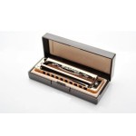 EAST TOP T008S Bakır Gövde / 10 Delikli / Mat Siyah-Gümüş Renk Harmonica