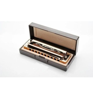 EAST TOP T008S Bakır Gövde / 10 Delikli / Mat Siyah-Gümüş Renk Harmonica