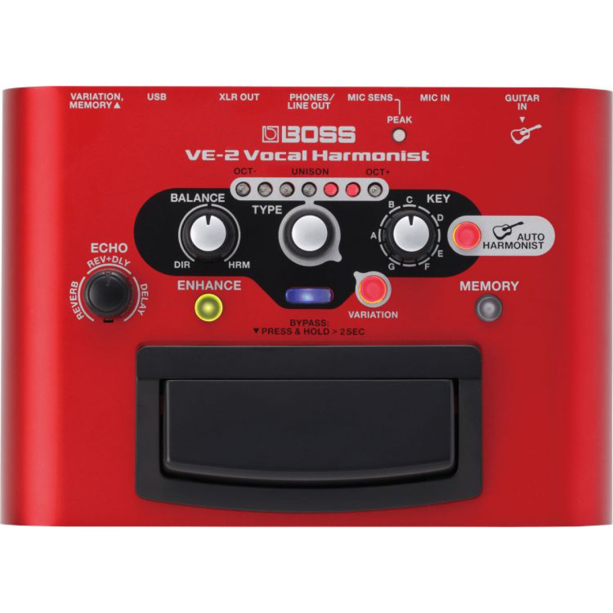 Boss VE-2 Vocal Harmonist Vokal Prosesörü Boss VE-2 Vocal Harmonist Vokal Prosesörü