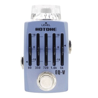HOTONE EQ-V SEQ-1 Single Footswitch Analog 5 Band Equalizer Pedal HOTONE EQ-V SEQ-1 Single Footswitch Analog 5 Band Equalizer Pedal
