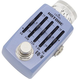 HOTONE EQ-V SEQ-1 Single Footswitch Analog 5 Band Equalizer Pedal HOTONE EQ-V SEQ-1 Single Footswitch Analog 5 Band Equalizer Pedal