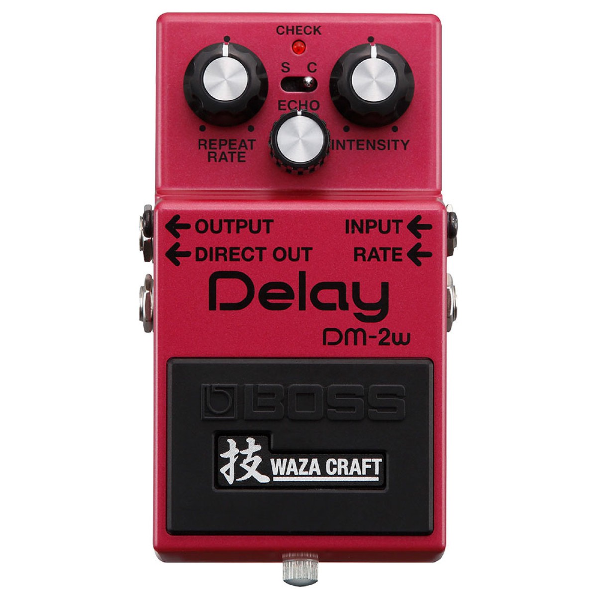 Boss DM-2W Waza Craft Delay Pedal Boss DM-2W Waza Craft Delay Pedal
