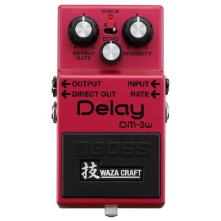 Boss DM-2W Waza Craft Delay Pedal Boss DM-2W Waza Craft Delay Pedal