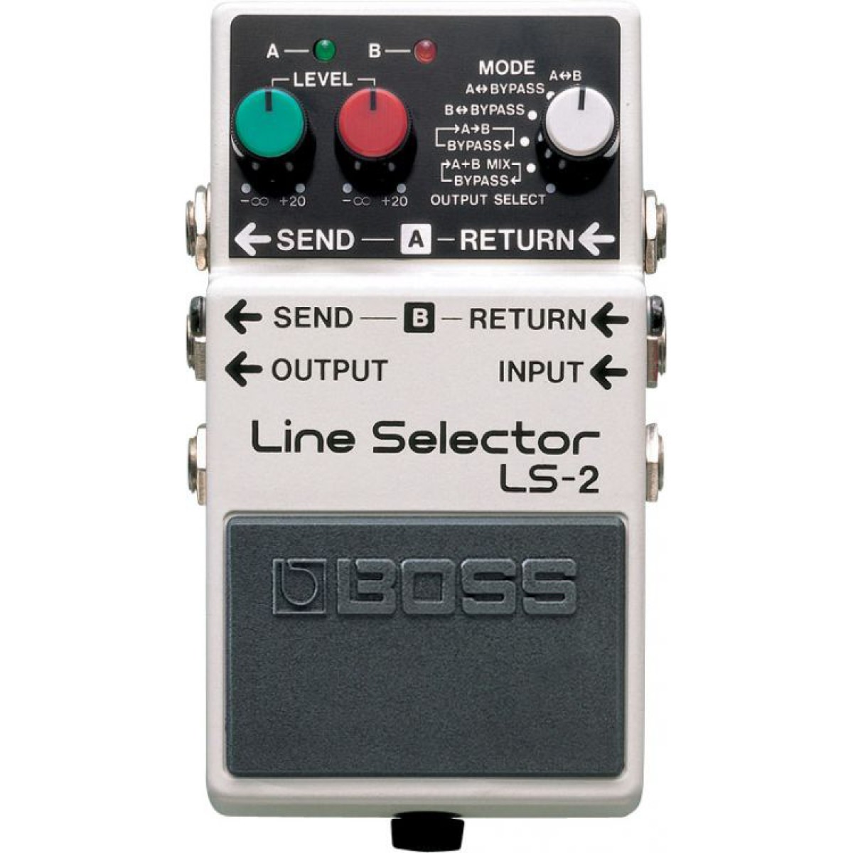 Boss LS-2 Line Selector Compact Pedalı Boss LS-2 Line Selector Compact Pedalı