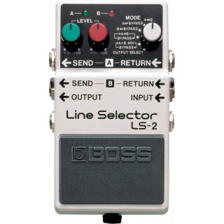 Boss LS-2 Line Selector Compact Pedalı Boss LS-2 Line Selector Compact Pedalı