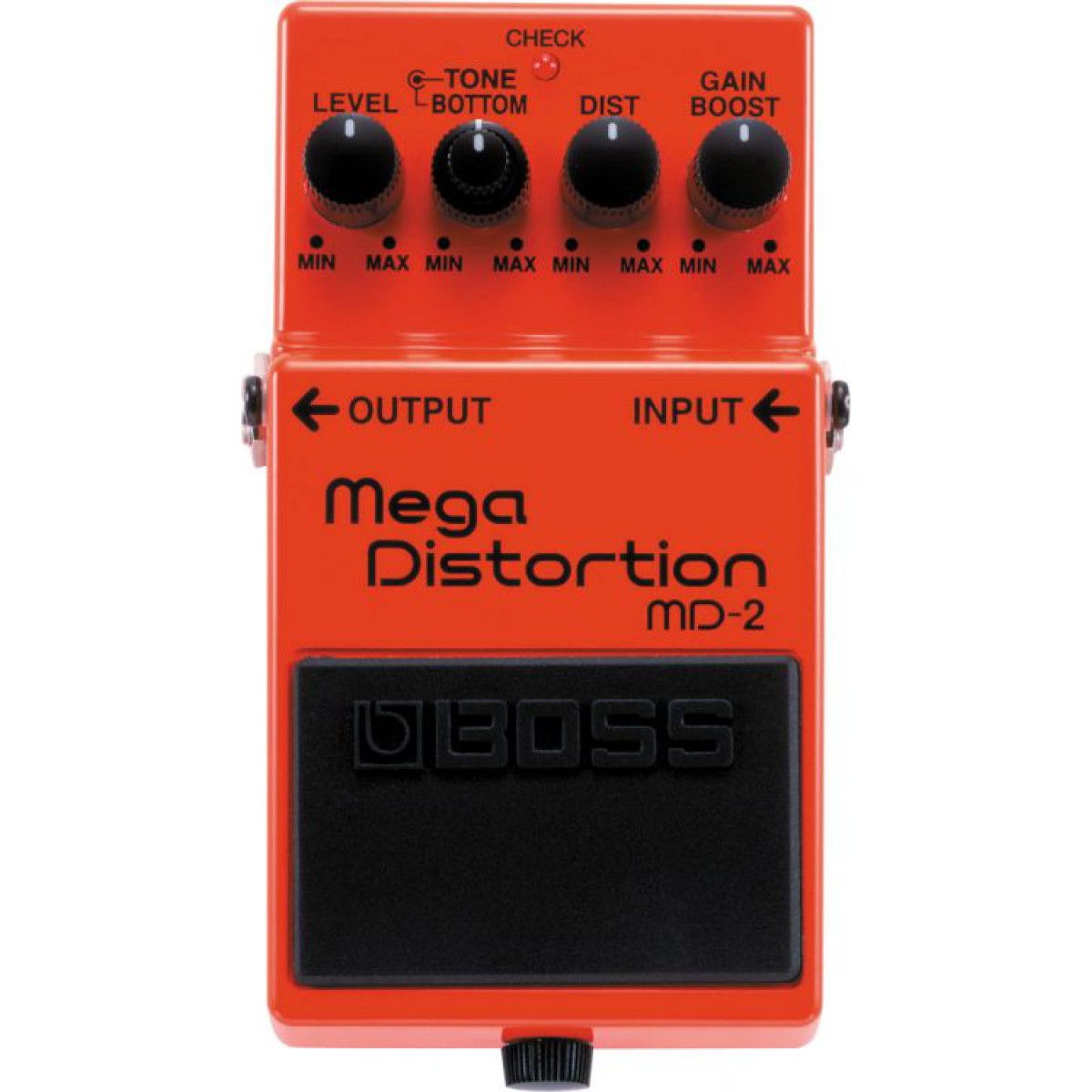 Boss MD-2 Mega Distortion Compact Pedal Boss MD-2 Mega Distortion Compact Pedal