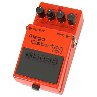 Boss MD-2 Mega Distortion Compact Pedal Boss MD-2 Mega Distortion Compact Pedal