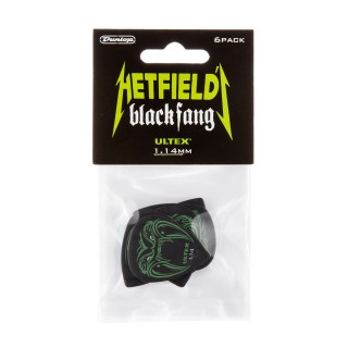 Jim Dunlop PH112P114 James Hetfield Black Fang 6lı Paket Pena (1.14 mm) Jim Dunlop PH112P114 James Hetfield Black Fang 6lı Paket Pena (1.14 mm)