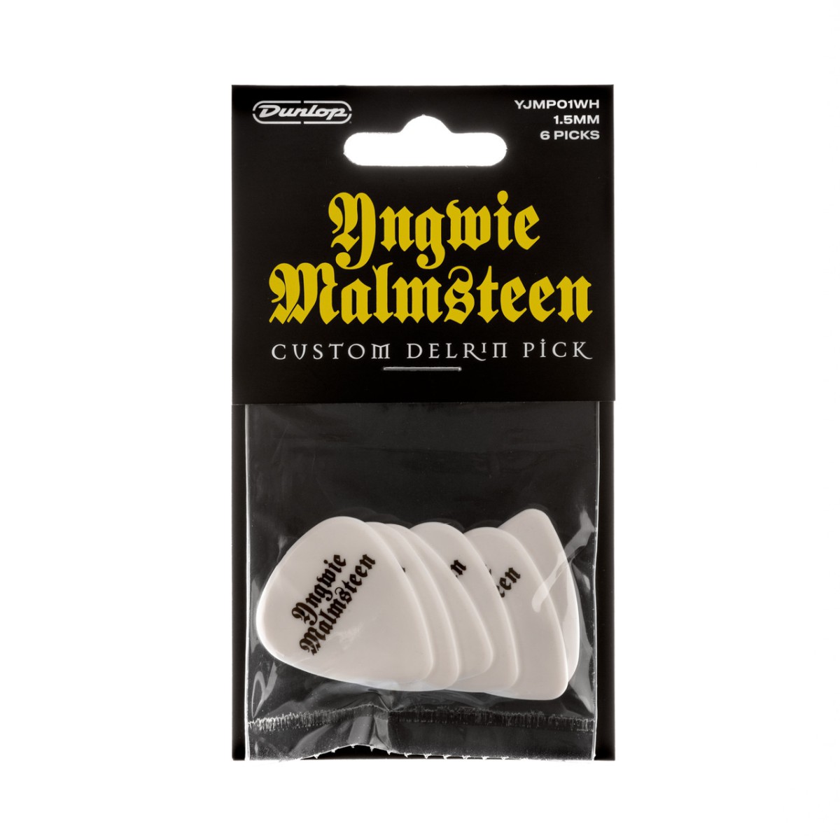 Jim Dunlop Yngwie Malmsteen Custom Delrin 6lı Paket Pena (1.5 mm) Jim Dunlop Yngwie Malmsteen Custom Delrin 6lı Paket Pena (1.5 mm)