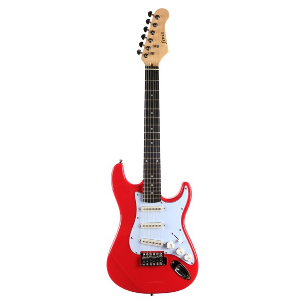 Fenix FSS-MINI-FRD Elektro Gitar (Parlak Kırmızı)