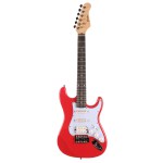 Fenix FSH-MINI-FRD Elektro Gitar (Parlak Kırmızı)