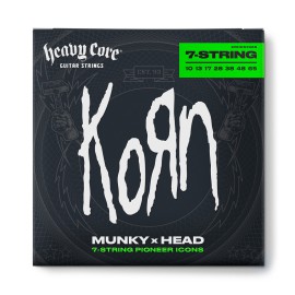 Jim Dunlop KRHCN1065-7 Korn Heavy Core Takım Elektro Gitar Teli (10/65 - 7/s) Jim Dunlop KRHCN1065-7 Korn Heavy Core Takım Elektro Gitar Teli (10/65 - 7/s)