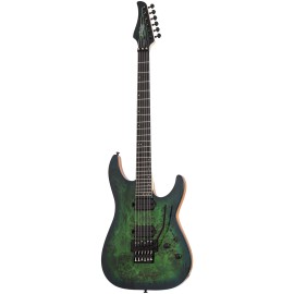 Schecter C-6 Pro FR Elektro Gitar (Aqua Burst) Schecter C-6 Pro FR Elektro Gitar (Aqua Burst)