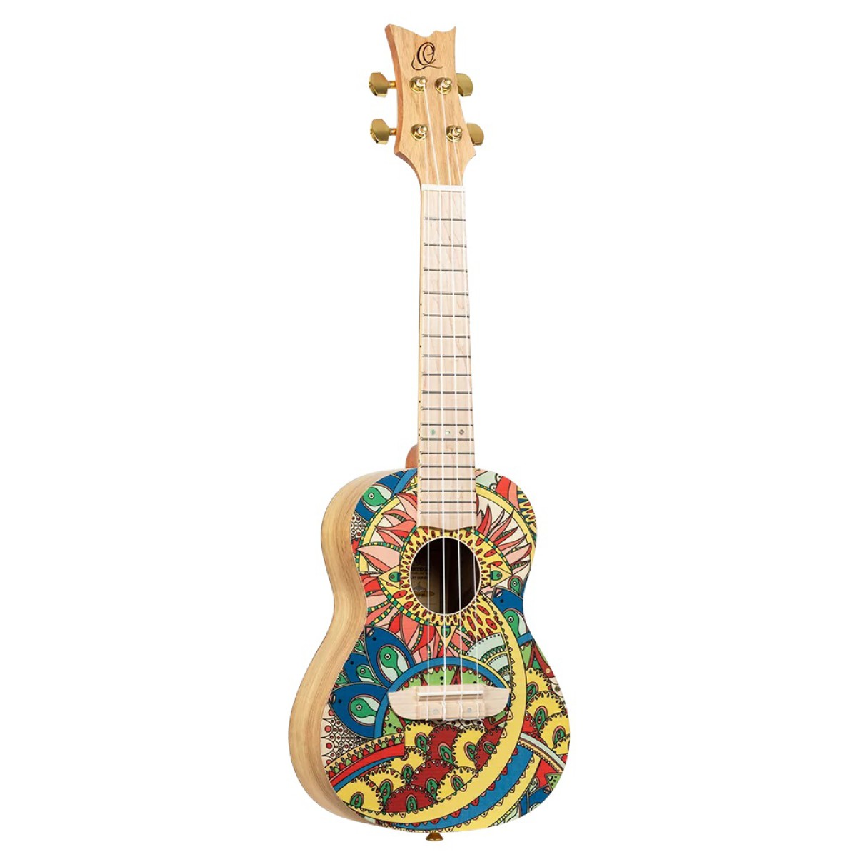 Ortega RUAR-MI Art Series Concert Ukulele (Mystic India) Ortega RUAR-MI Art Series Concert Ukulele (Mystic India)
