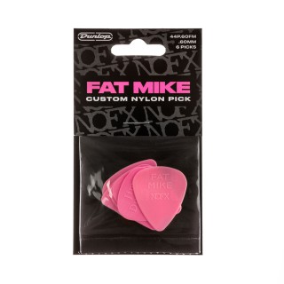 Jim Dunlop 44P.60FM Fat Mike Custom Nylon 6lı Paket Pena (0..60 mm) Jim Dunlop 44P.60FM Fat Mike Custom Nylon 6lı Paket Pena (0..60 mm)