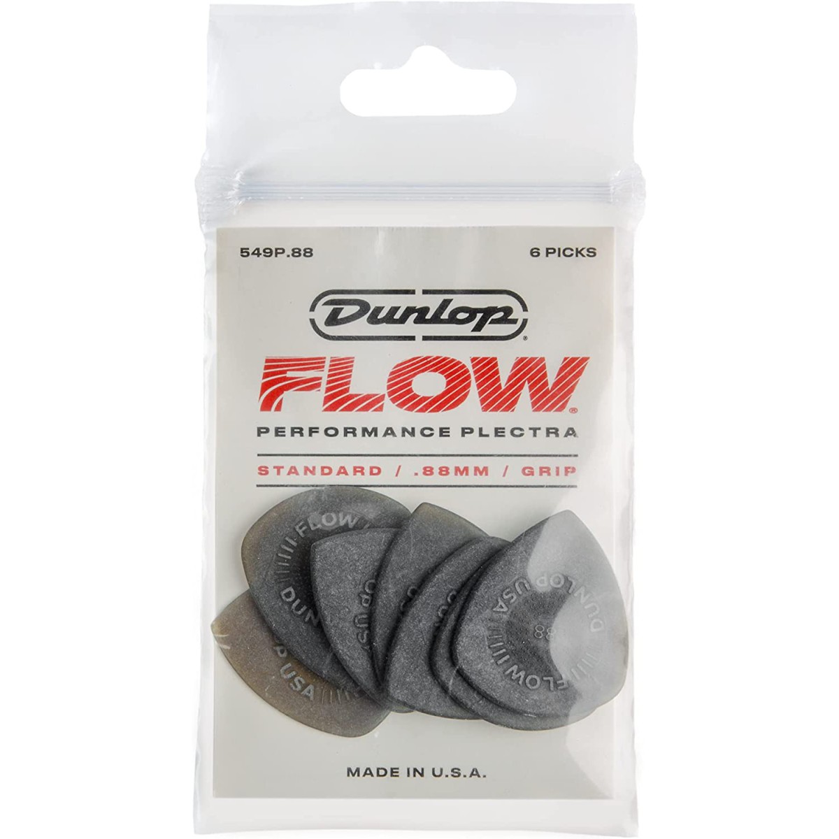 Jim Dunlop 549p.88 Flow 6lı Paket Pena (0.88 mm) Jim Dunlop 549p.88 Flow 6lı Paket Pena (0.88 mm)