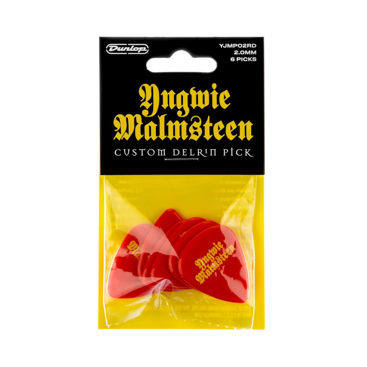 Jim Dunlop Yngwie Malmsteen 6'lı Paket Pena (2.0 mm) Jim Dunlop Yngwie Malmsteen 6'lı Paket Pena (2.0 mm)