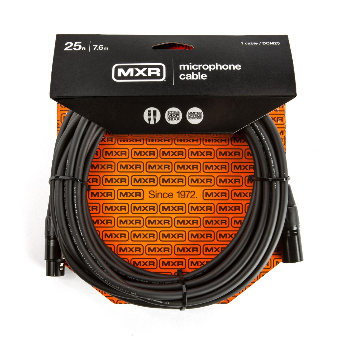 MXR DCM25 Mikrofon Kablosu (7.5 Metre) MXR DCM25 Mikrofon Kablosu (7.5 Metre)