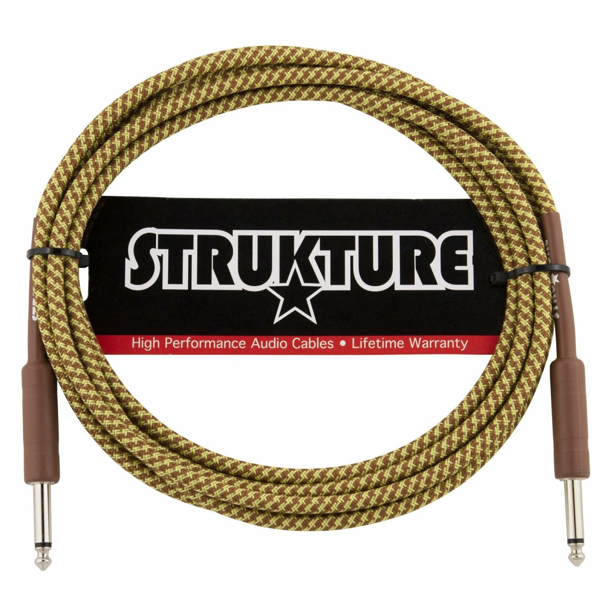 Strukture SC10TW 6mm Sarı Enstrüman Kablosu (3 Metre) Strukture SC10TW 6mm Sarı Enstrüman Kablosu (3 Metre)