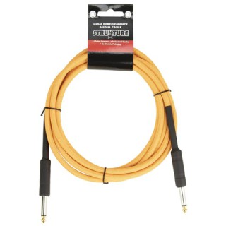 Strukture SC10N0 6mm Neon Orange Enstrüman Kablosu (3 Metre) Strukture SC10N0 6mm Neon Orange Enstrüman Kablosu (3 Metre)
