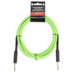 Strukture SC10NG 6mm Neon Green Enstrüman Kablosu (3 Metre)