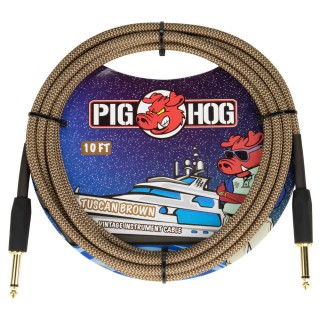 Pig Hog PCH10TBR 'tuscan Br0wn' Enstrüman Kablosu (3 Metre) Pig Hog PCH10TBR 'tuscan Br0wn' Enstrüman Kablosu (3 Metre)
