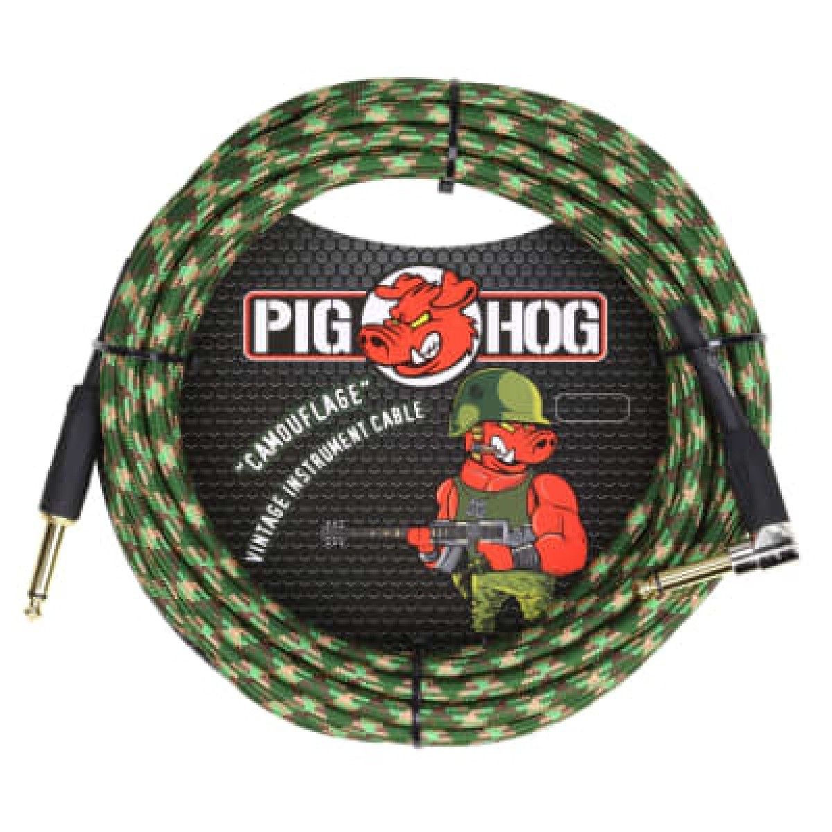 Pig Hog PCH10CF 'camouflage' Enstrüman Kablosu (3 Metre) Pig Hog PCH10CF 'camouflage' Enstrüman Kablosu (3 Metre)