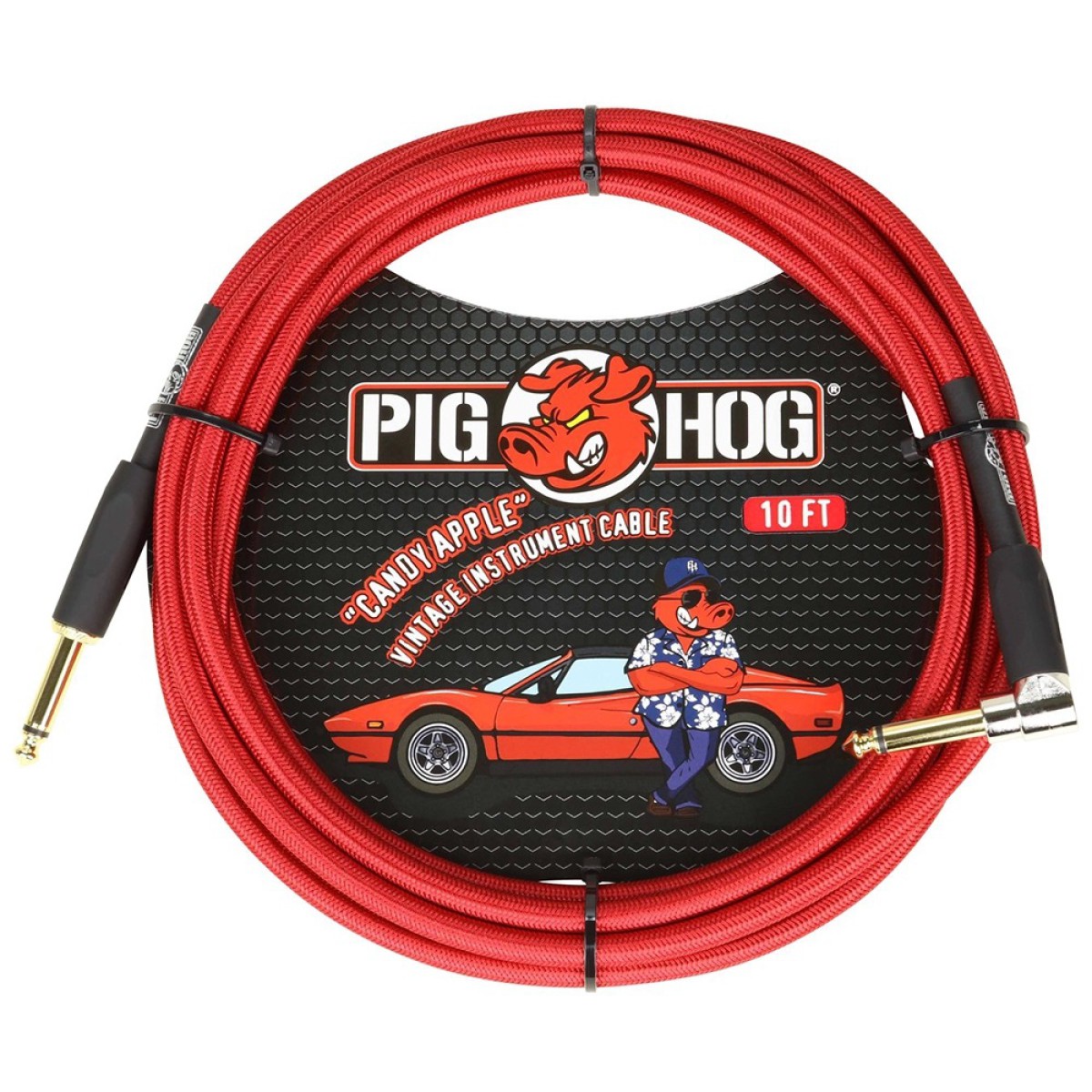 Pig Hog PCH10CAR 'candy Apple' Enstrüman Kaplosu (3 Metre) Pig Hog PCH10CAR 'candy Apple' Enstrüman Kaplosu (3 Metre)