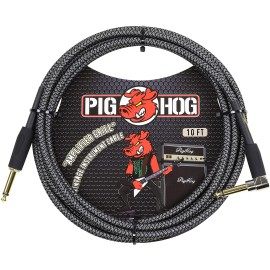 Pig Hog PCH10AGR Enstrüman Kablosu (3 Metre) Pig Hog PCH10AGR Enstrüman Kablosu (3 Metre)