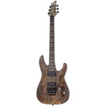 Schecter Omen Elite-6 FR Elektro Gitar (Charcoal) Schecter Omen Elite-6 FR Elektro Gitar (Charcoal)