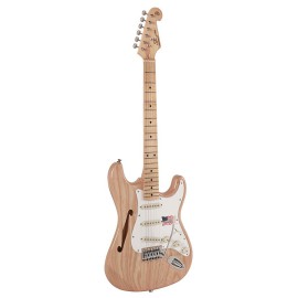 SX SST/ALDER/H/NA Hollow Body Elektro Gitar (Natural)